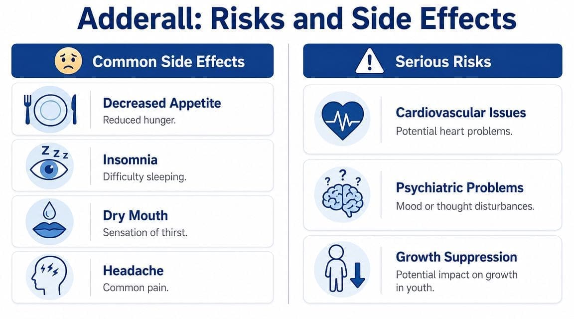 Understanding the Risks and Side Effects of Adderall